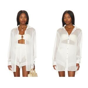 Shani Shemer Jonas Shirt in Cream